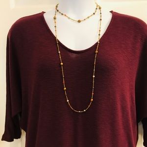 Laila Jayde Bowie 3/4 sleeve dolman knit top